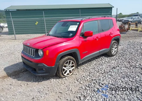 2015 Jeep Renegade Latitude из США, поврежденный, VIN ZACCJBBT7FPC29002